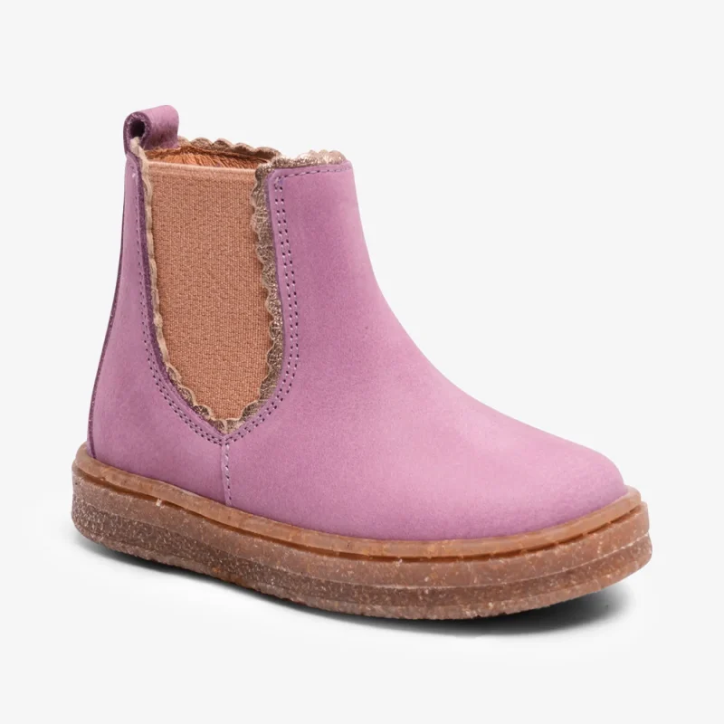 bisgaard siggi purple baby shoe