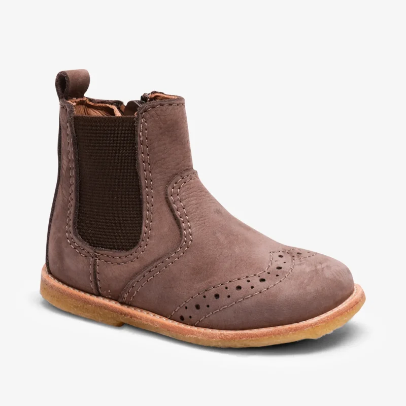 bisgaard sus brown leather shoes