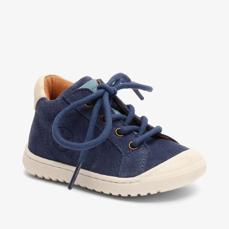 bisgaard thor l blue soft soled shoes