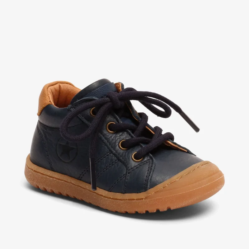 bisgaard thor l coated lace up shoes