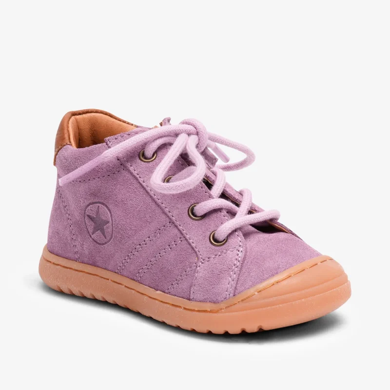 bisgaard thor z purple toddler shoes