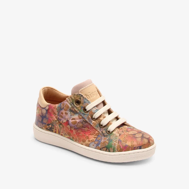 bisgaard tilde nougat print shoes