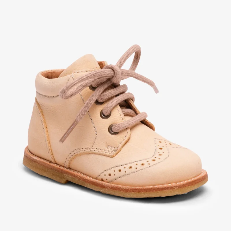 bisgaard tine beige baby shoes