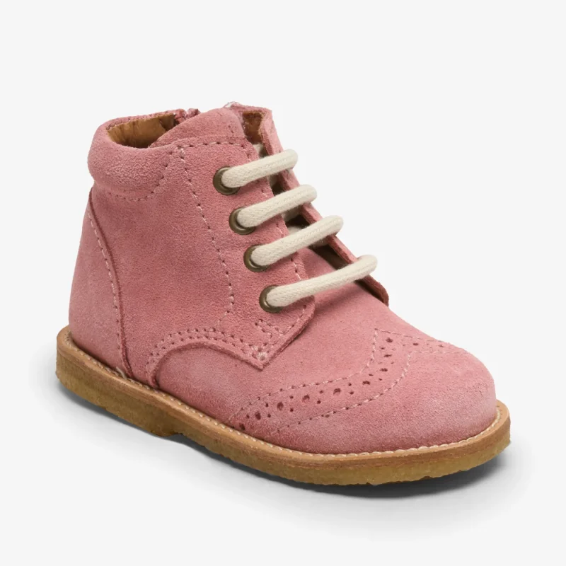 bisgaard tine blush soft leather shoes