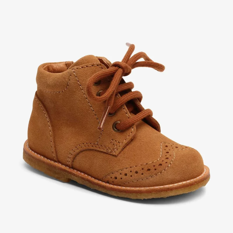 bisgaard tine camel soft leather boot