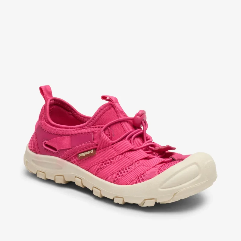 bisgaard zion pink toddler shoes